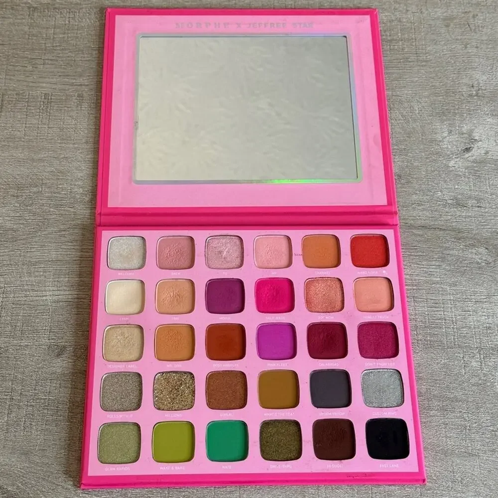 Morphe X Jeffree Star Artistry Eyeshadow Palette 30 Colors Makeup Cosmetics